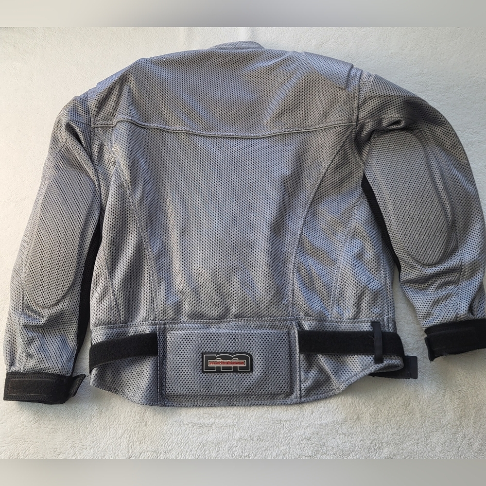 Motoboss Heavy Duty Motorcycle Jacket with Padding Men's Size Large - Picture 2 of 15